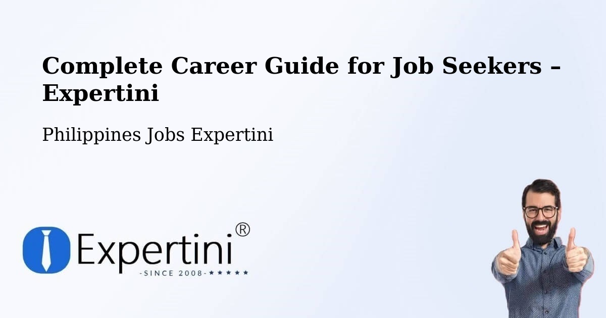 Career Guide for Job Seekers – Bacon - Bacon, Philippines Jobs Expertini