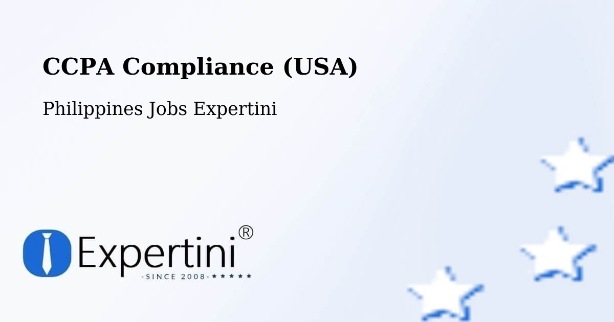 CCPA Privacy Rights & Compliance Notice – Bacon - Philippines Jobs Expertini