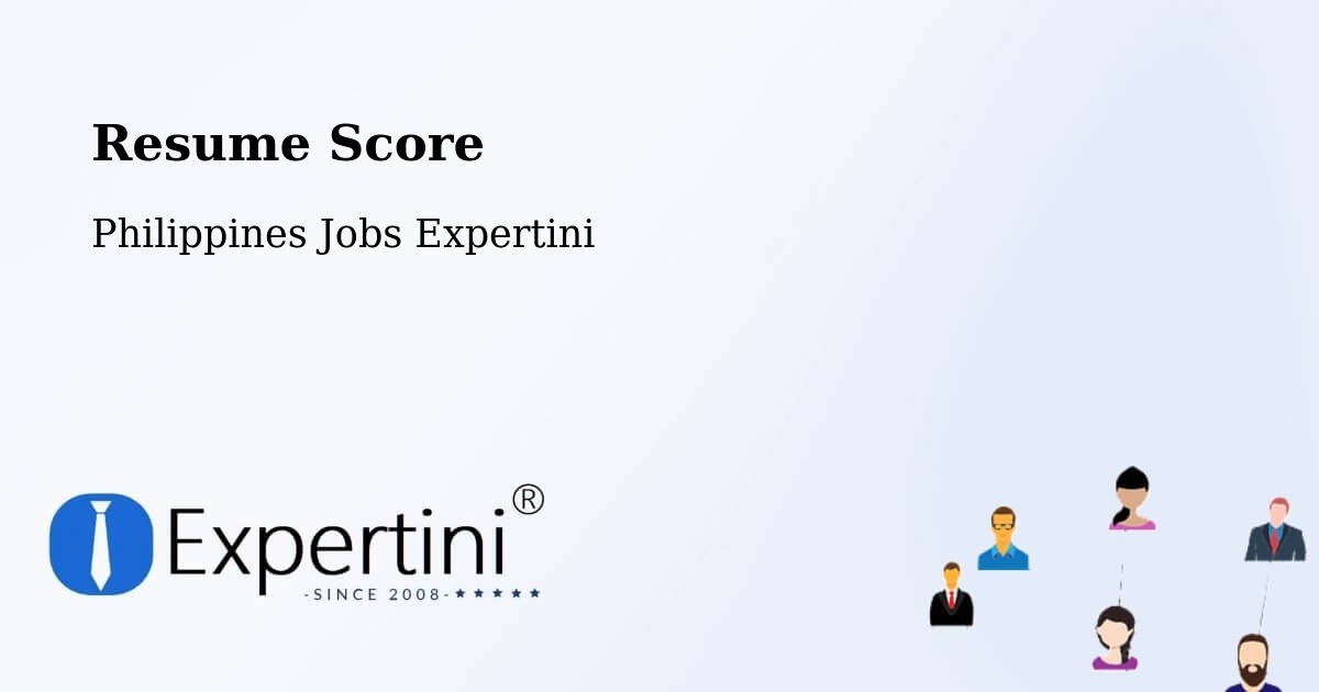 Resume Score & Job Description Match Tool – Bacon - Philippines Jobs Expertini