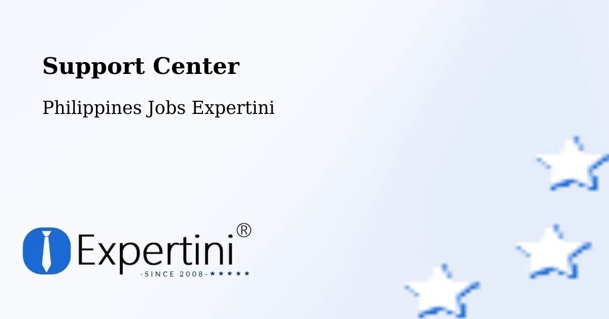 Support Services – Bacon - Philippines Jobs Expertini